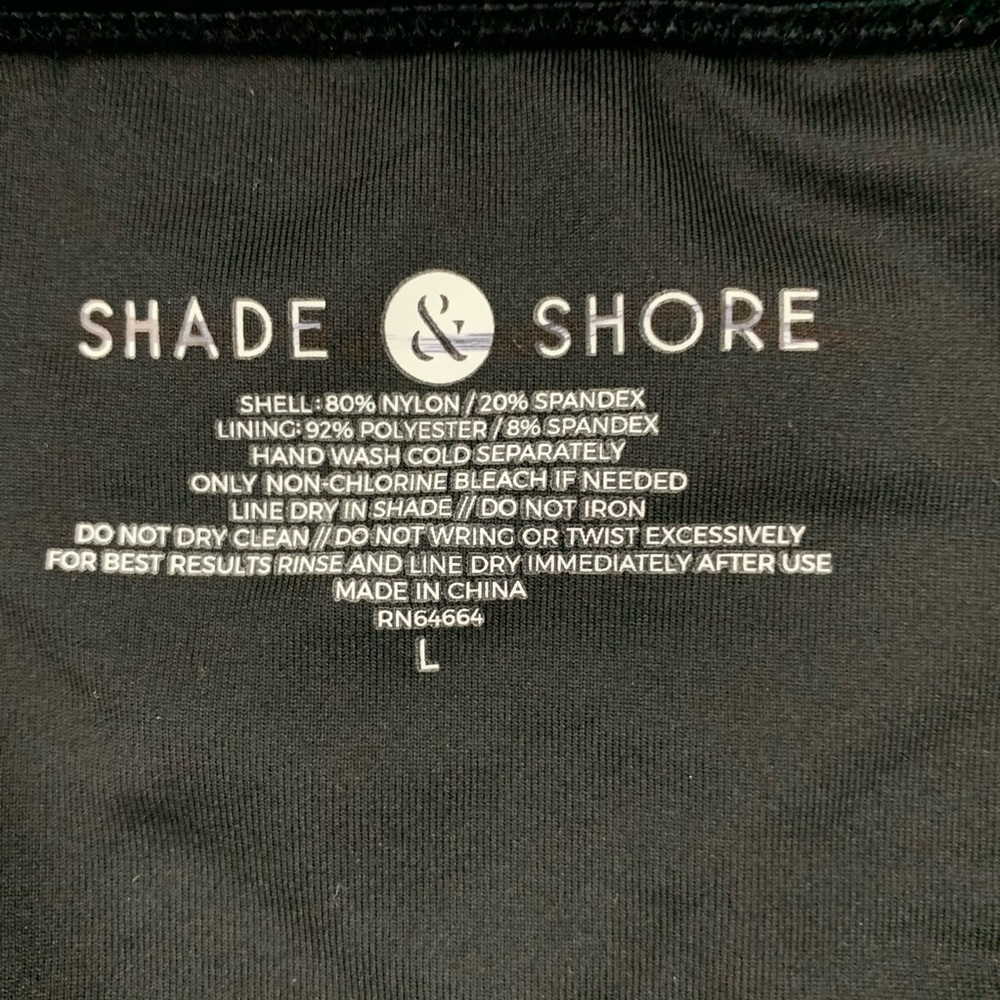 Shade & Shore Black Bikini Bottoms. T24 - Picture 4 of 6